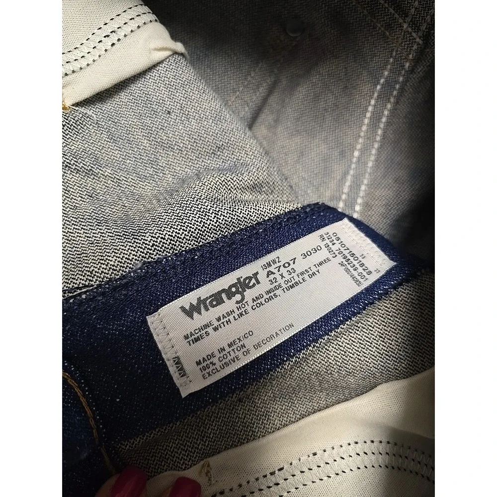 Wrangler straight cotton cowboy